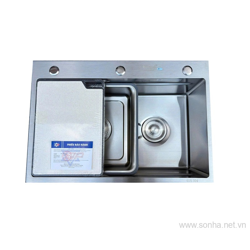 Xổ số 8KBET đa dạng các loại hình cược như Keno, xổ số miền Bắc, Trung, Nam inox Kagol K6846-304 một hố (KT:68x46x23cm)