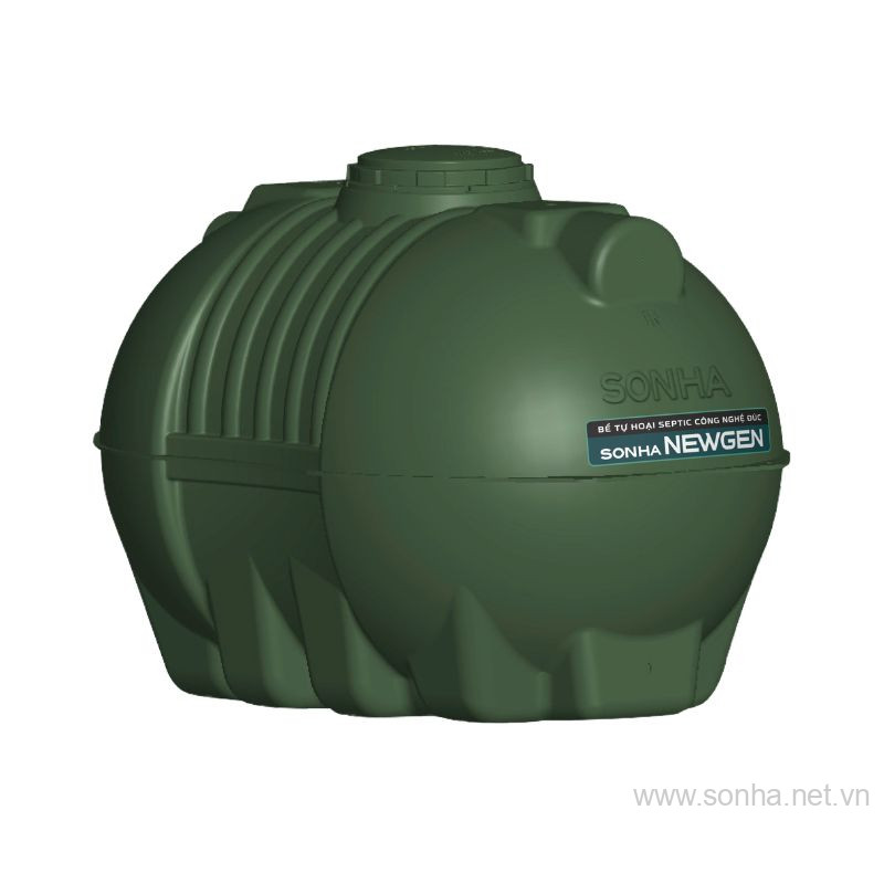 Bồn tự hoại septic công nghệ đúc Sơn Hà NEWGEN ngang 1000L