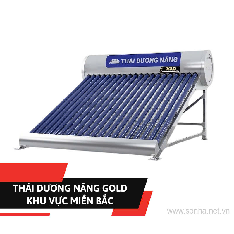 Thái dương năng Sơn Hà 200L gold ống chân không F58