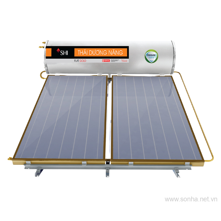 Thái Dương Năng Tấm Phẳng Flat Gold 300L Chịu Áp