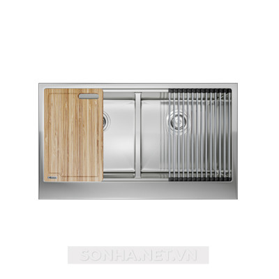 Xổ số 8KBET đa dạng các loại hình cược như Keno, xổ số miền Bắc, Trung, Nam 2 hố, hạ bậc Konox Workstation Apron Sink KN8751DA Retta