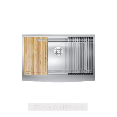 Xổ số 8KBET đa dạng các loại hình cược như Keno, xổ số miền Bắc, Trung, Nam 1 hố Konox Workstation - Apron Sink KN8051AS Curve