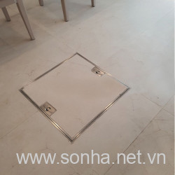  Nắp bể ngầm inox 600x600, chịu tải 2 tấn