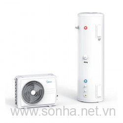  Máy bơm nhiệt Heatpump Midea 2 khối dung tích 200L MT-200R26