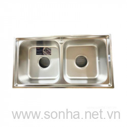 Chậu Rửa Cao Cấp Sơn Hà S82 Inox 304 (820 x 440 x 215 mm)