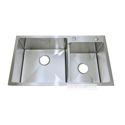 Xổ số 8KBET đa dạng các loại hình cược như Keno, xổ số miền Bắc, Trung, Nam inox 2 hố CIELO 7245L (720x450x230mm)