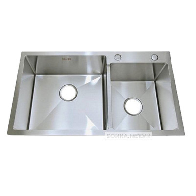 Xổ số 8KBET đa dạng các loại hình cược như Keno, xổ số miền Bắc, Trung, Nam hai hố inox Cielo CE8245L (820 x 450 x 230 mm)