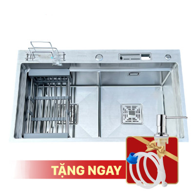 Xổ số 8KBET đa dạng các loại hình cược như Keno, xổ số miền Bắc, Trung, Nam KAGOL K8248-BT-304 CD hai hố bậc thang cân có cài dao cài thớt (820x480x240 mm)