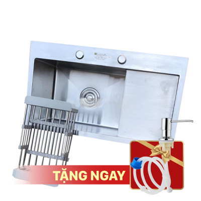  Xổ số 8KBET đa dạng các loại hình cược như Keno, xổ số miền Bắc, Trung, Nam KAGOL K7040B một hố, có bàn, inox 201 (700x400x240 mm)