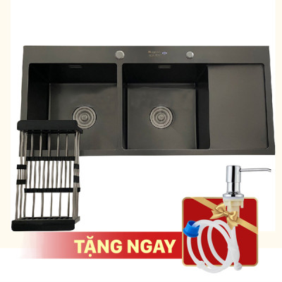Xổ số 8KBET đa dạng các loại hình cược như Keno, xổ số miền Bắc, Trung, Nam KAGOL KND10045 hai hố cân Nano đen, có bàn (1000x450x240 mm)