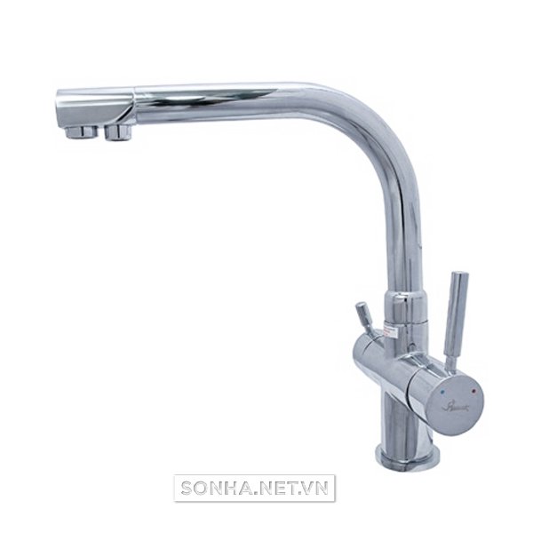 Vòi RB có đường RO đồng mạ crom Bancoot DN01