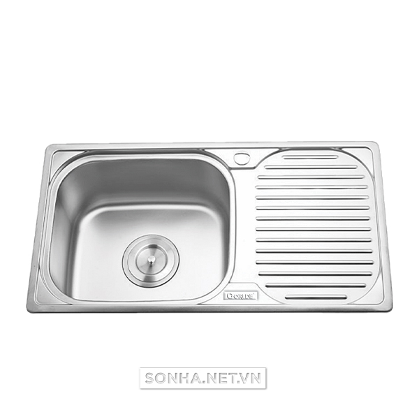 Chậu Rửa Chén 1 Hộc 1 Cánh GD-0289 (800 x 430 x 230mm)