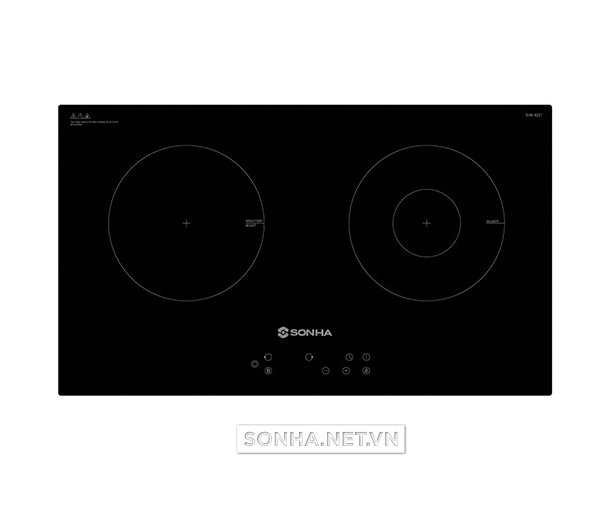 Bếp điện từ đôi Sơn Hà SHK-8221